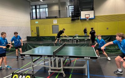 Tischtennis-Jugend im Einsatz in Landhut